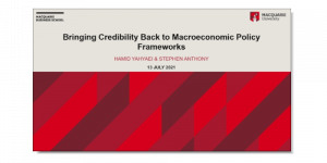 Bringing Credibility Back to Macroeconomic Policy Frameworks