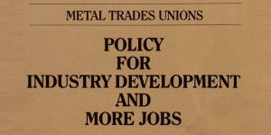 MTU Policy for Industry Development and More Jobs, 1984